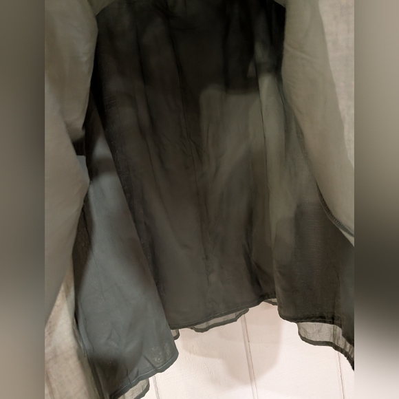 Nation LTD Helena Combo Midi Skirt Olive Green - Picture 6 of 10